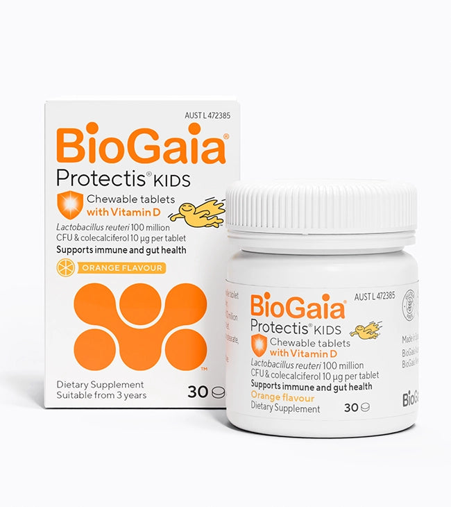 BioGaia Protectis Kids Chewable Tablets with Vitamin D