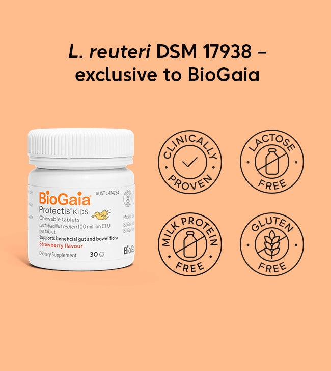 BioGaia Protectis Kids Chewable Tablets